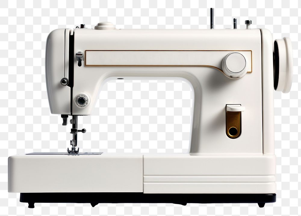 PNG Sewing machine sewing white  