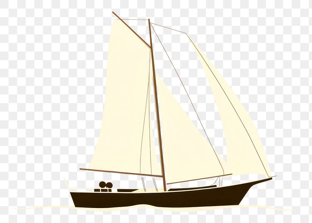 PNG Sailing Boat boat sailboat vehicle. AI generated Image by rawpixel.