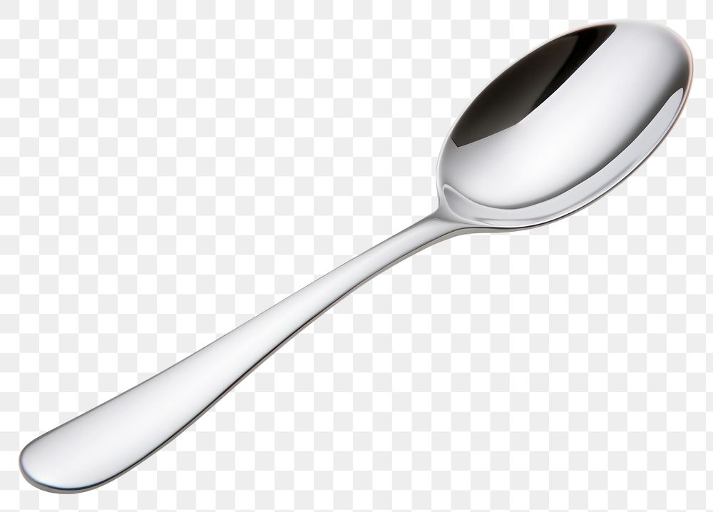 PNG Spoon white background silverware simplicity. AI generated Image by rawpixel.