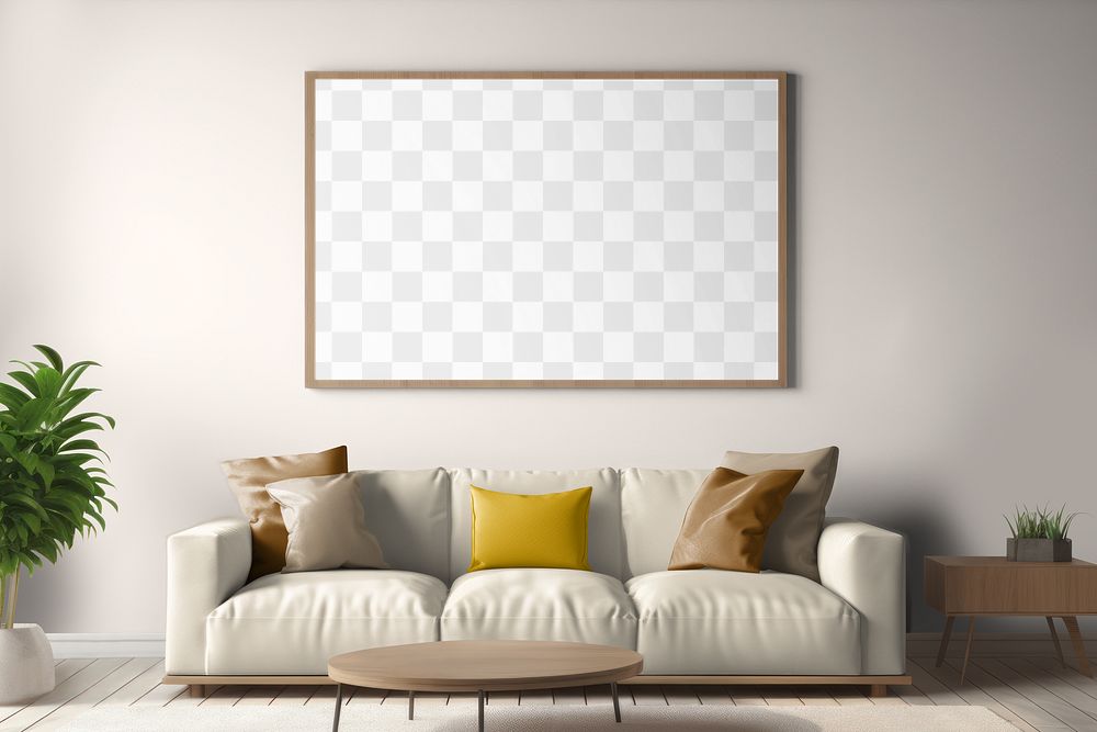 Picture decoration png,  transparent mockup