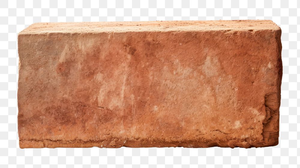 PNG Brick rock white background rectangle. AI generated Image by rawpixel.