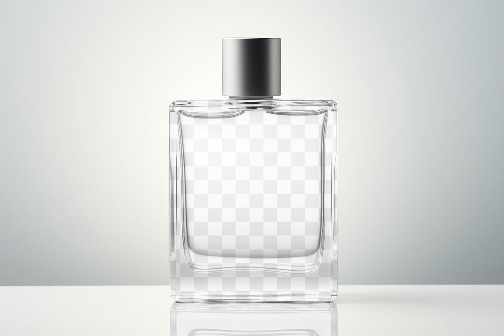 Perfume bottle  png mockup, transparent design