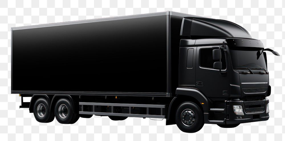 Trailer truck png vehicle, transparent background