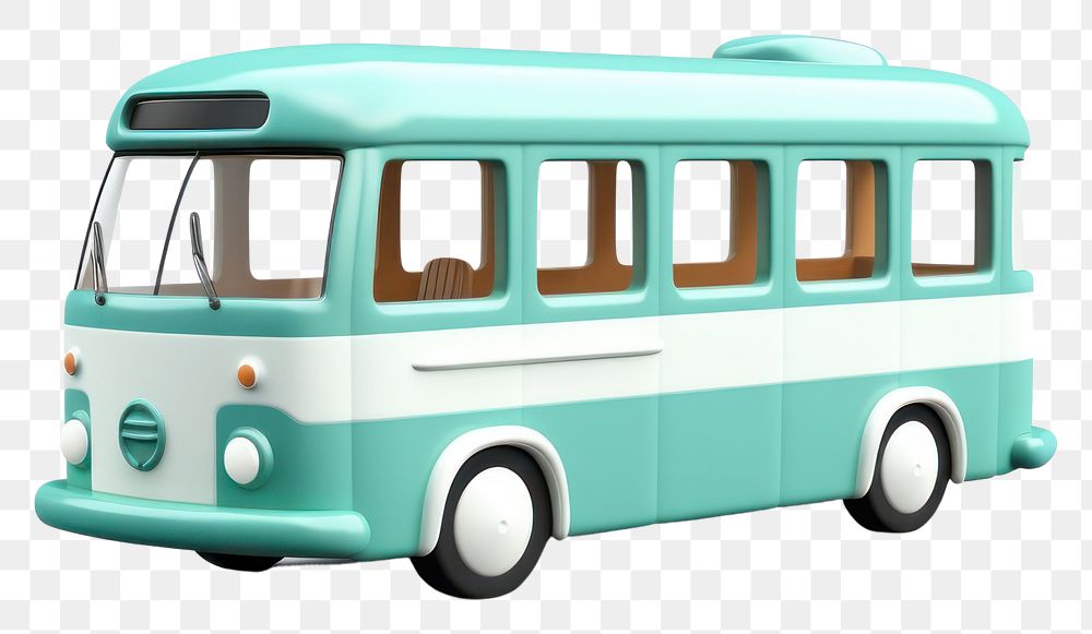 PNG Trolleybus vehicle minibus van. AI generated Image by rawpixel.