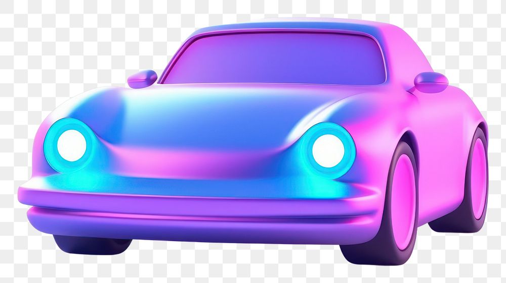 PNG Neon icon Vehicle vehicle purple wheel. AI generated Image by rawpixel.