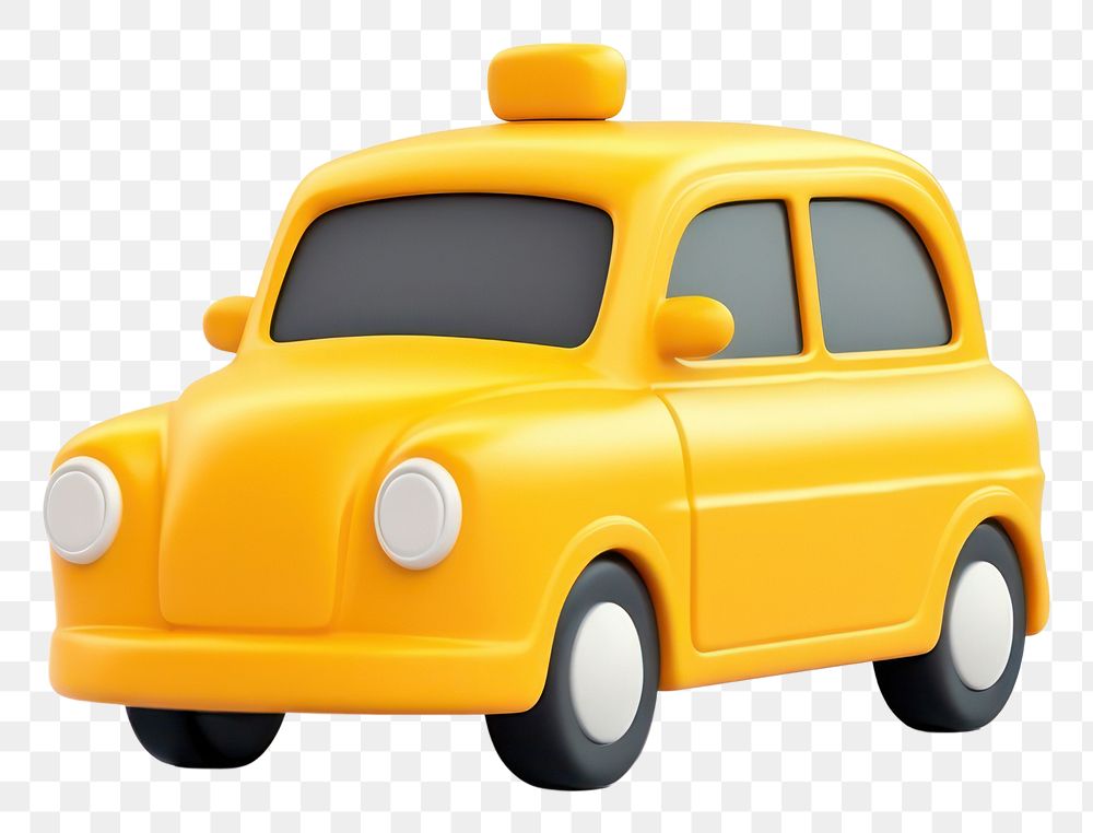 PNG Taxi icon vehicle car white background. AI generated Image by rawpixel.