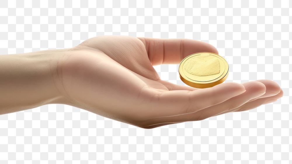 PNG Hand giving coin money adult pill. AI generated Image by rawpixel.