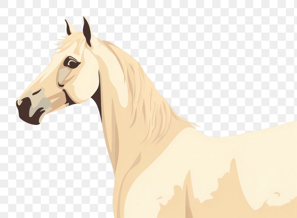 PNG Horse stallion animal mammal. AI generated Image by rawpixel.