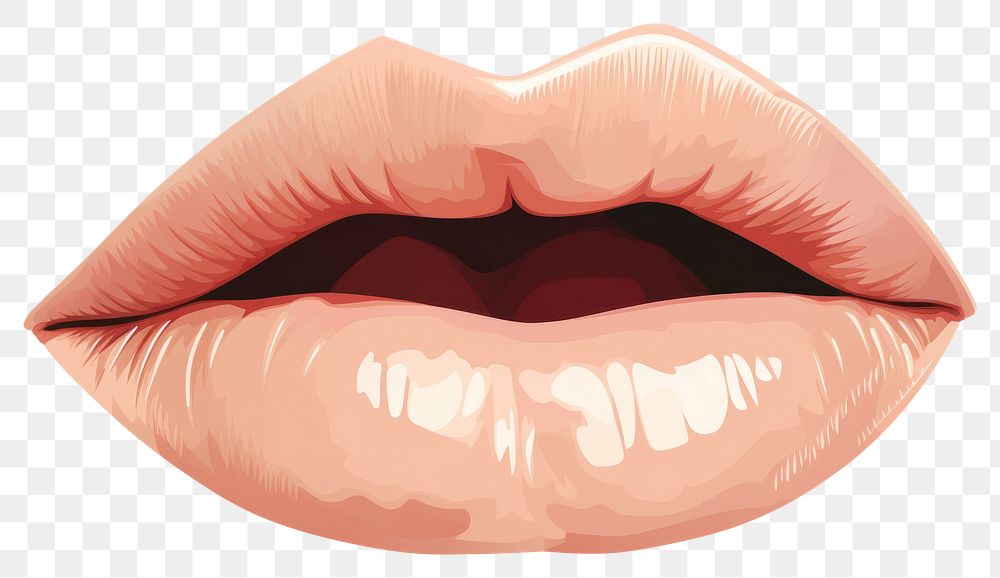 PNG Tongue lick Mouth mouth lipstick fashion. 