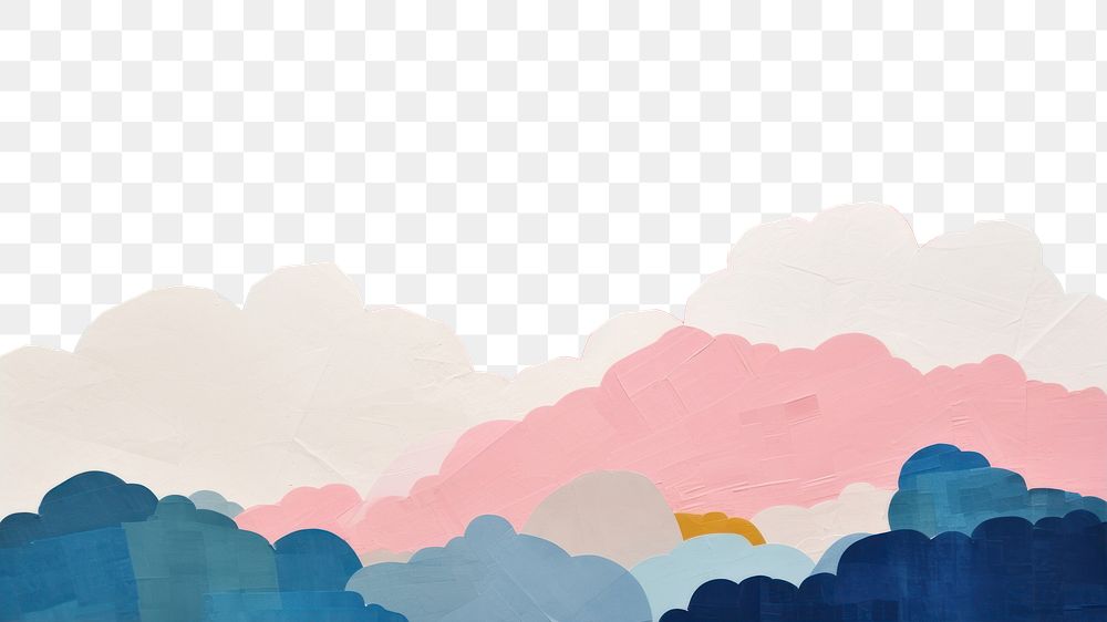 PNG Art painting nature cloud