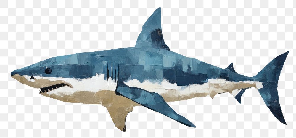 PNG Shark animal fish art. 