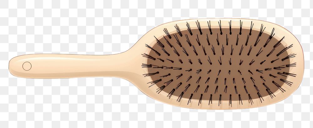 PNG Hairbrush tool toothbrush circle. AI generated Image by rawpixel.