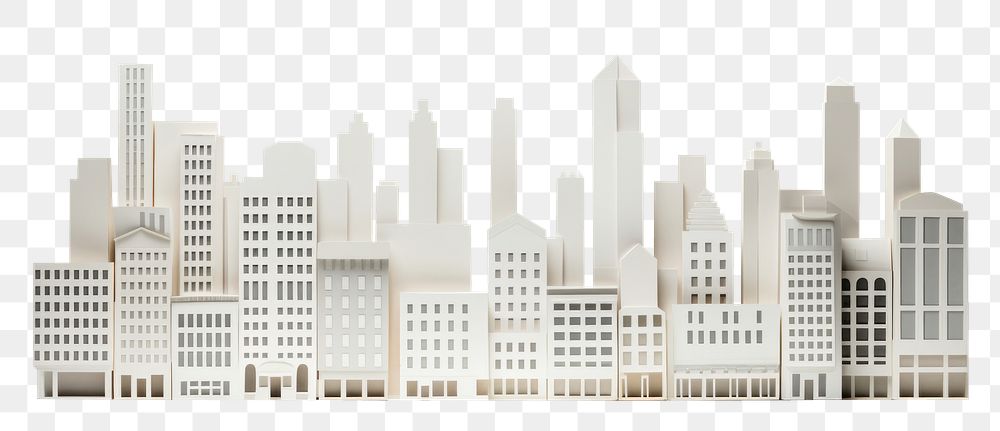 PNG Architecture metropolis skyscraper cityscape. AI generated Image by rawpixel.