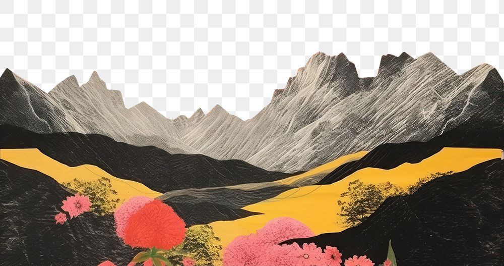 PNG Landscape background art painting nature