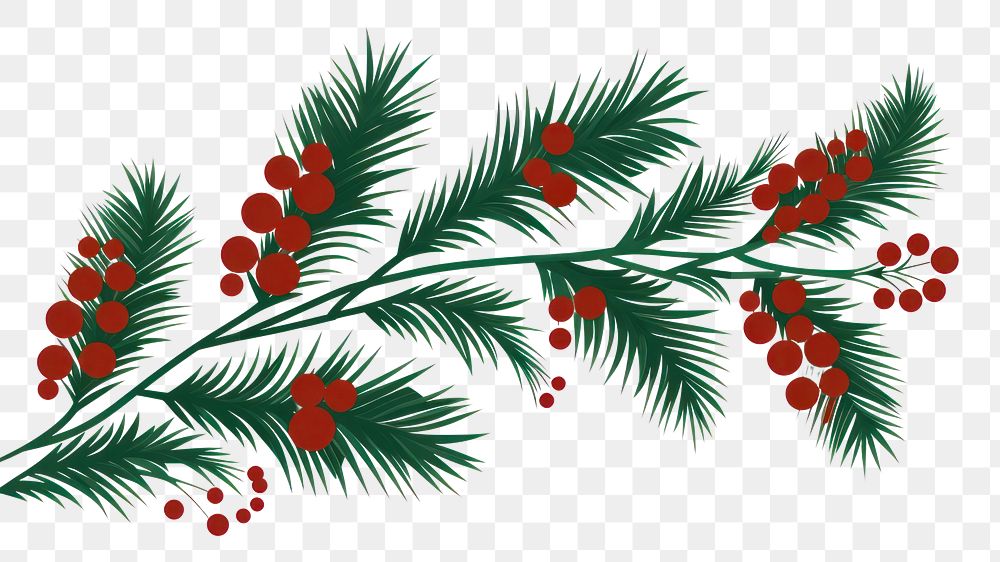 PNG Tree decoration christmas pattern. 