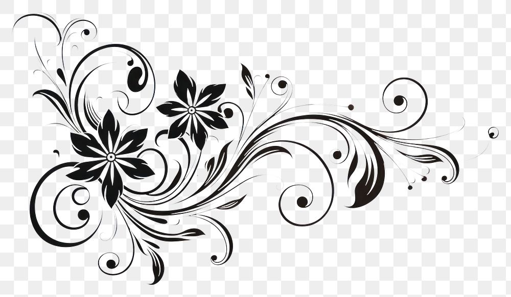 PNG Graphics pattern white calligraphy. AI generated Image by rawpixel.