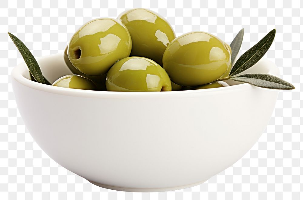 PNG Olives bowl plant food. AI generated Image by rawpixel.