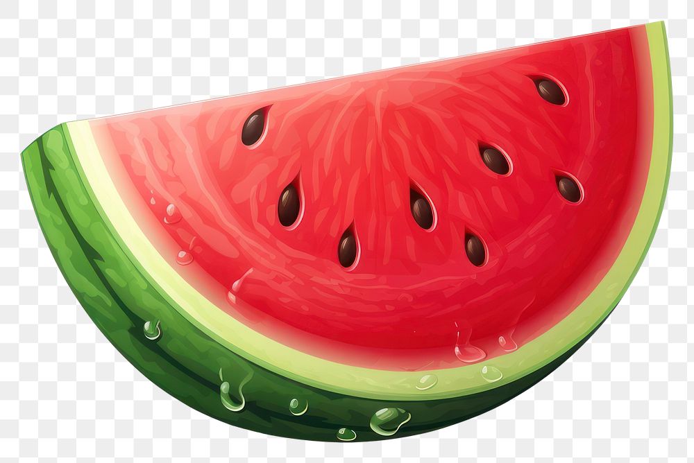 PNG  Water melon watermelon fruit plant. AI generated Image by rawpixel.