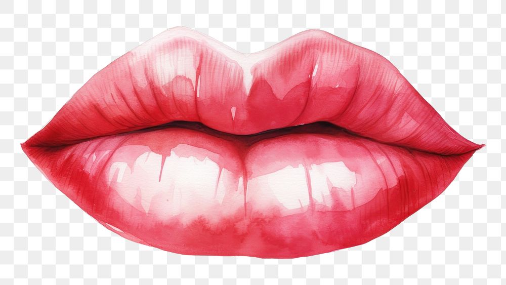 PNG Lipstick white background freshness cosmetics. AI generated Image by rawpixel.