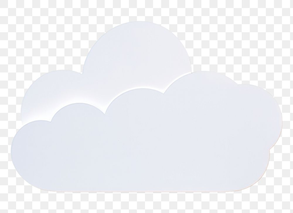 PNG  Cloud circle symbol white. AI generated Image by rawpixel.