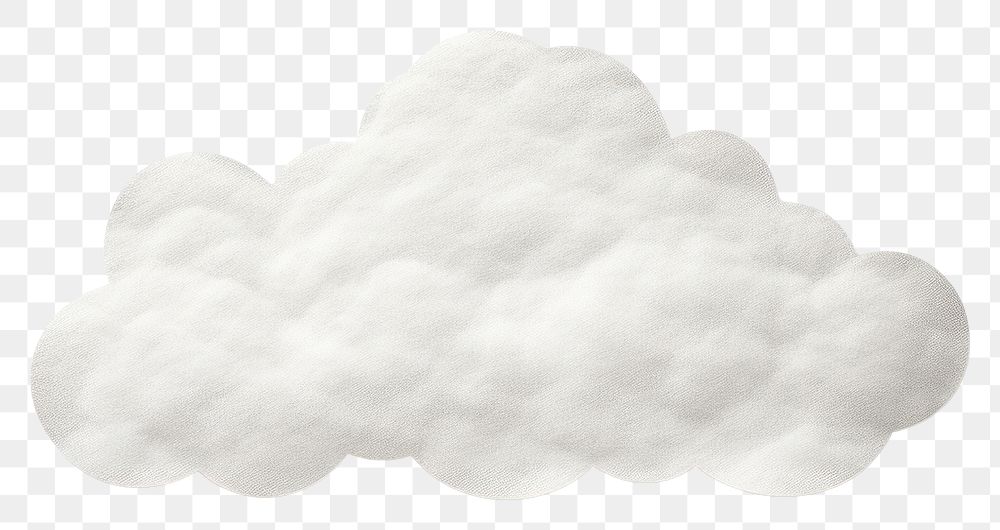 PNG Cloud white white background simplicity. 