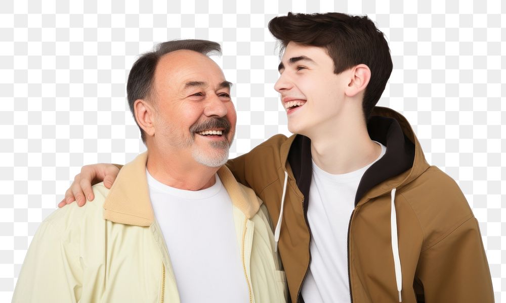 PNG Cheerful father adult happy. AI generated Image by rawpixel.