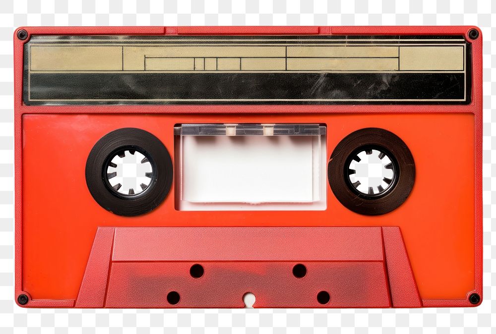 PNG Cassette tape cassette white background technology. 