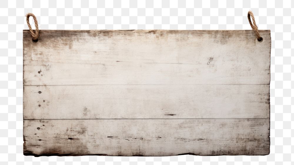 PNG  A white Rectangular wooden signboard backgrounds weathered old. AI generated Image by rawpixel.