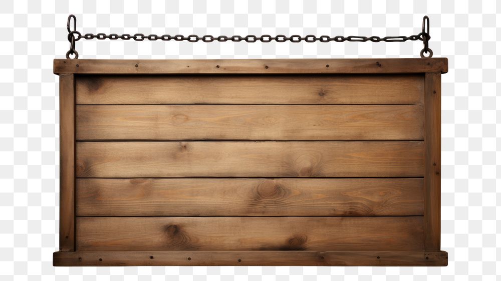 PNG A wood signboard backgrounds white background architecture. AI generated Image by rawpixel.
