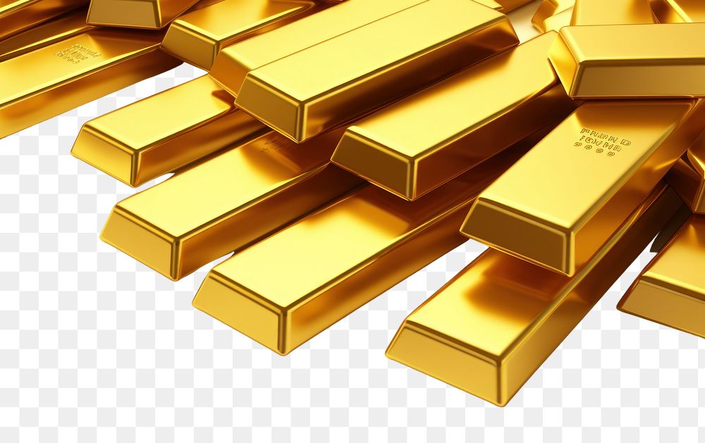 PNG Gold bars backgrounds white background investment. AI generated Image by rawpixel.
