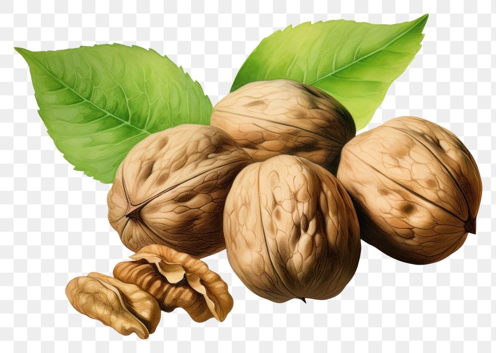 PNG Nut walnut plant food. 