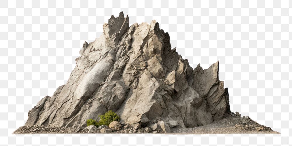 PNG  Mountain rock outdoors nature. AI generated Image by rawpixel.