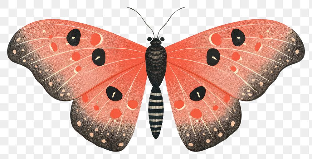 PNG  Spongy Moth moth butterfly animal. AI generated Image by rawpixel.