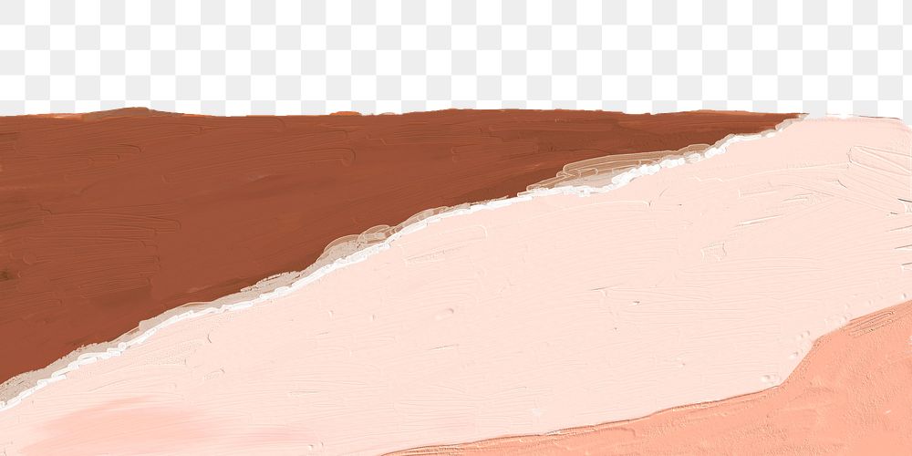 Abstract soil png border transparent background