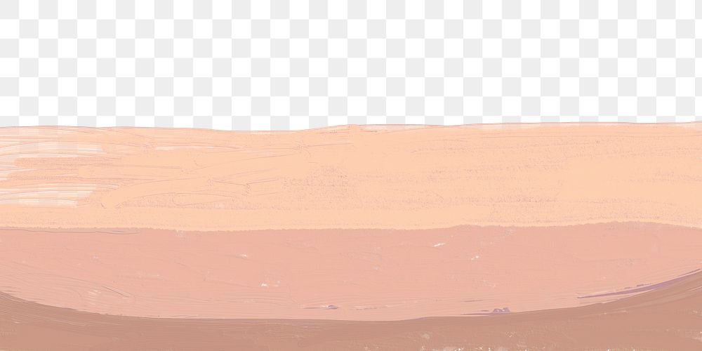 Pink & beige png border transparent background