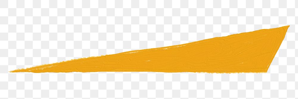 Orange triangle png transparent background