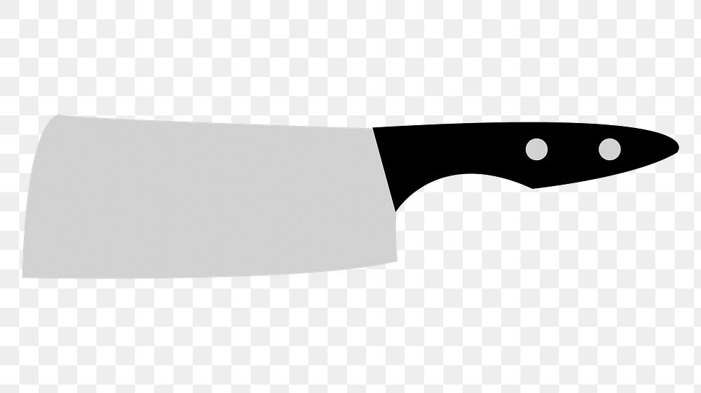 Knife png illustration, transparent background. Free public domain CC0 image.