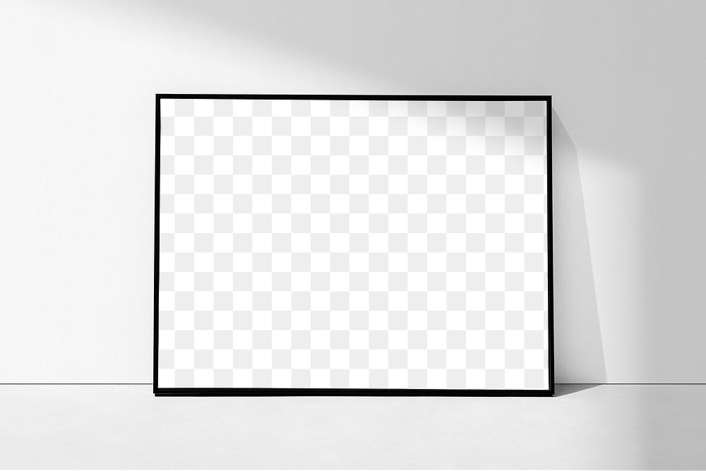 Photo frame png transparent mockup