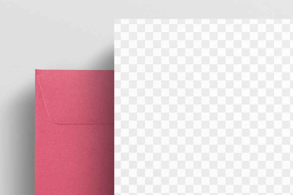 Poster paper png mockup, transparent design