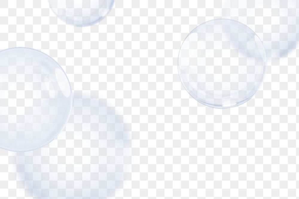 Off-white bubbles png geometric shape, transparent background