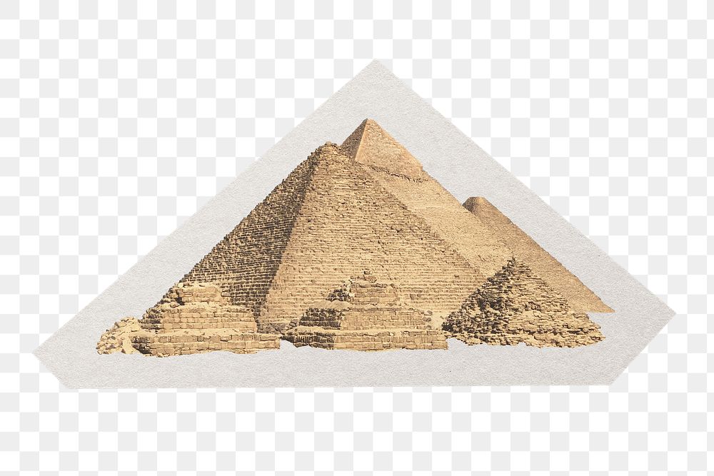 PNG Great Pyramid of Giza transparent, transparent background
