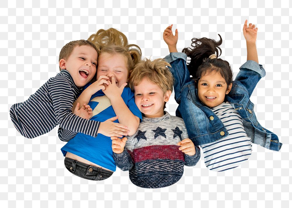 Kids png element, transparent background