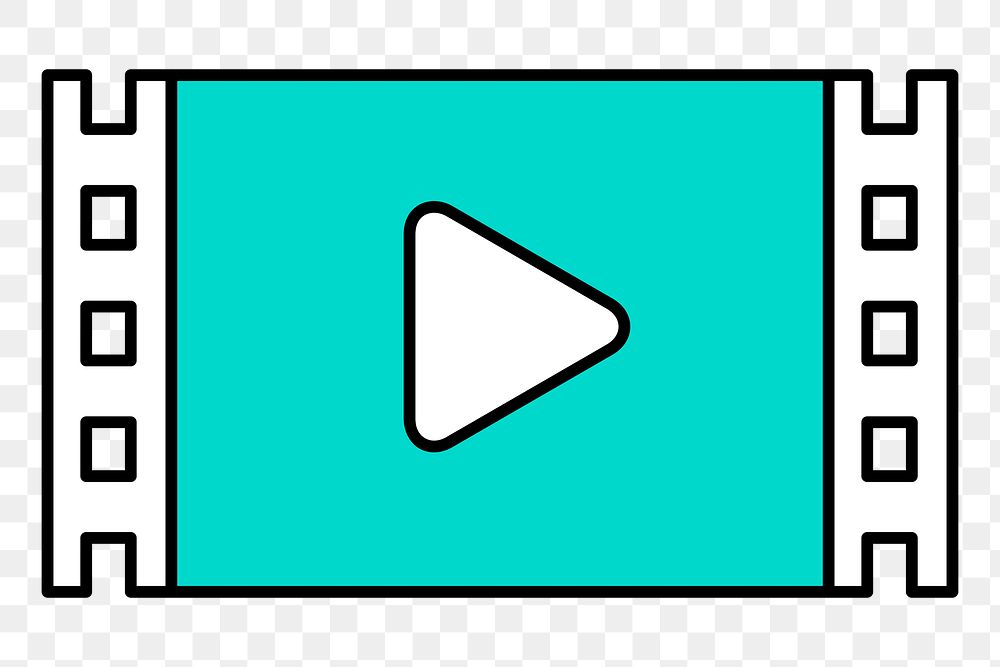 Play button  png, transparent background