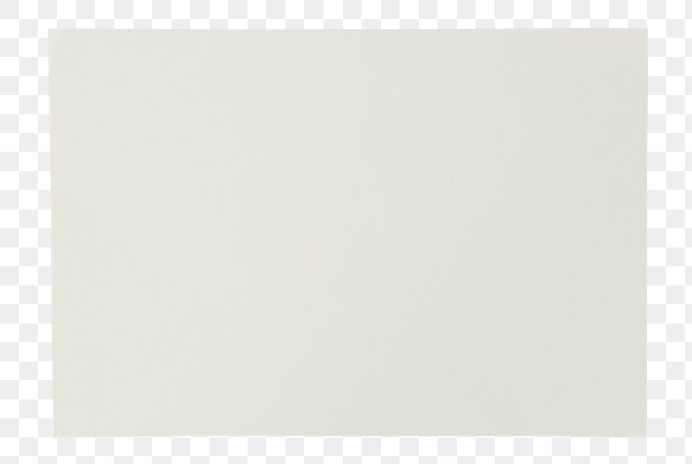 PNG Blank white paper rectangle transparent background