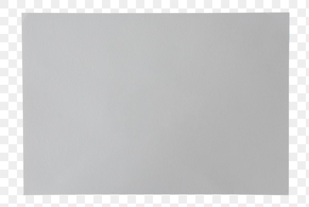 PNG Blank gray rectangle transparent background