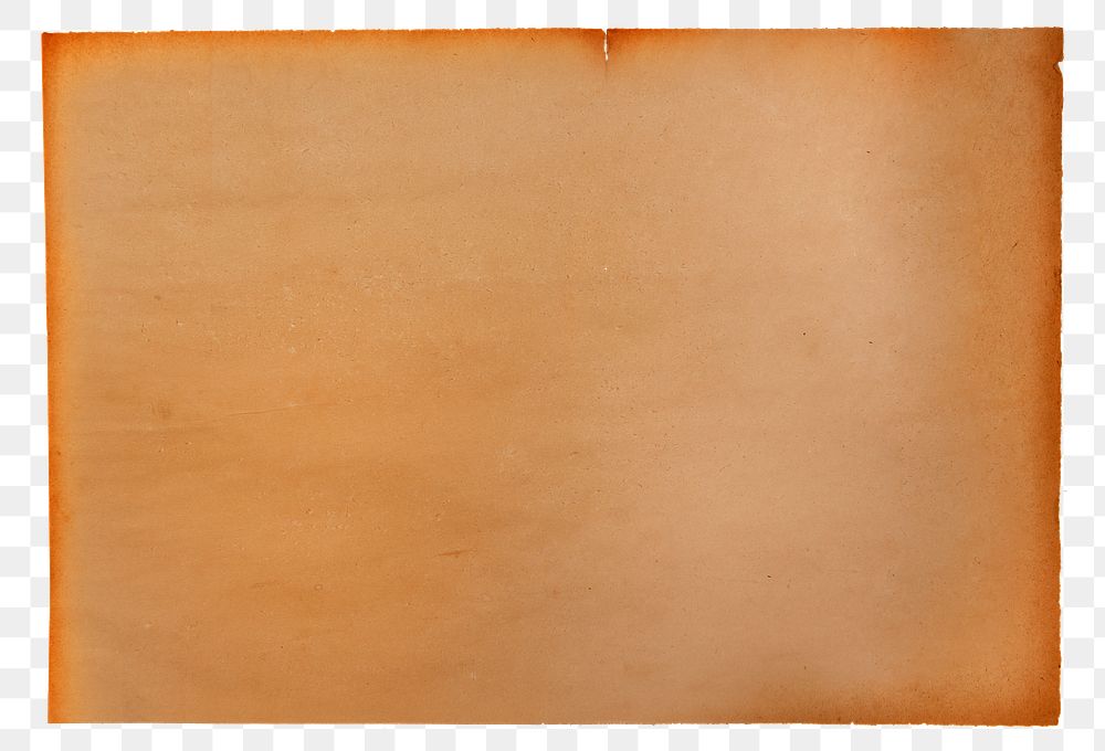 PNG Vintage paper rectangle transparent background