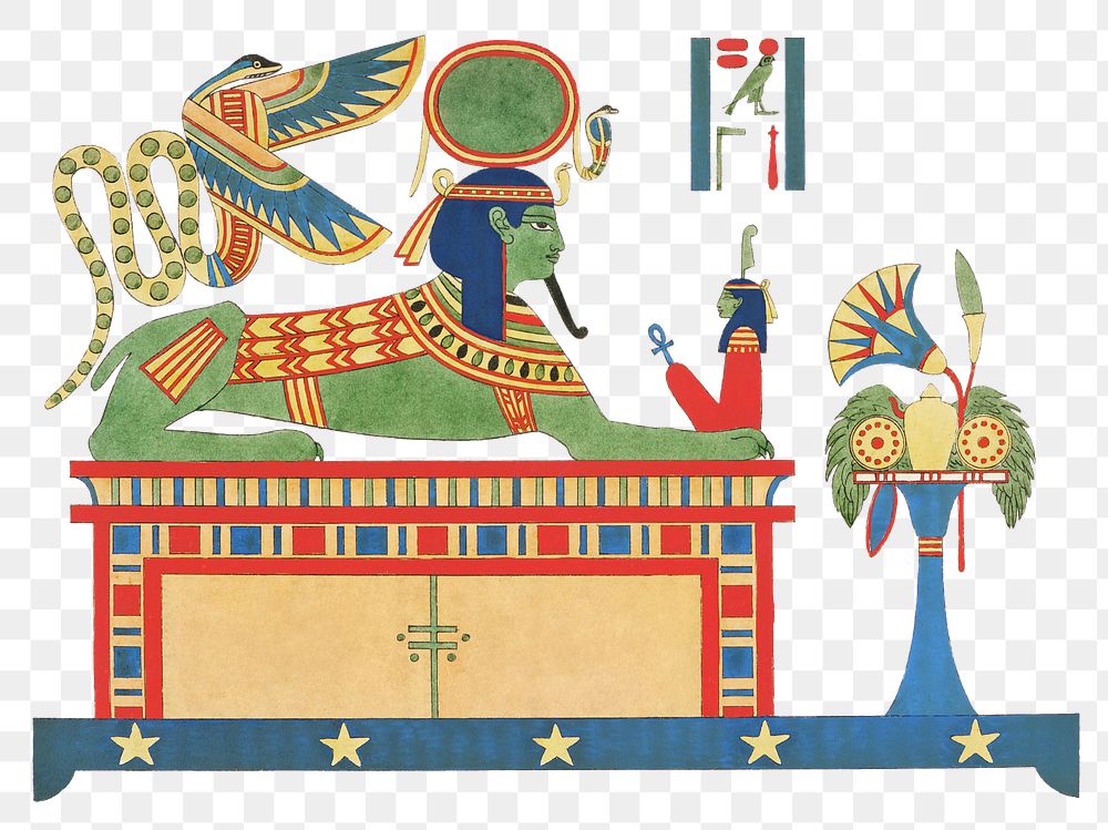 Sphinx of Ra png Egyptian mythology, transparent background