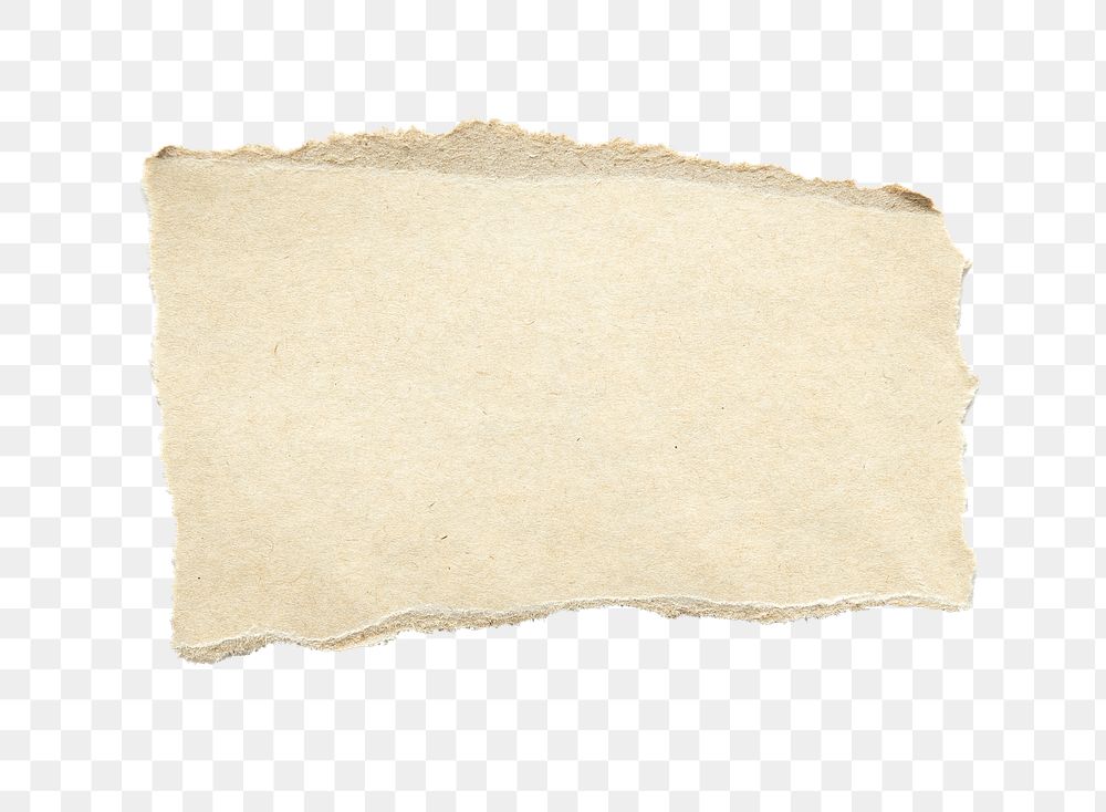 Ripped paper png transparent background