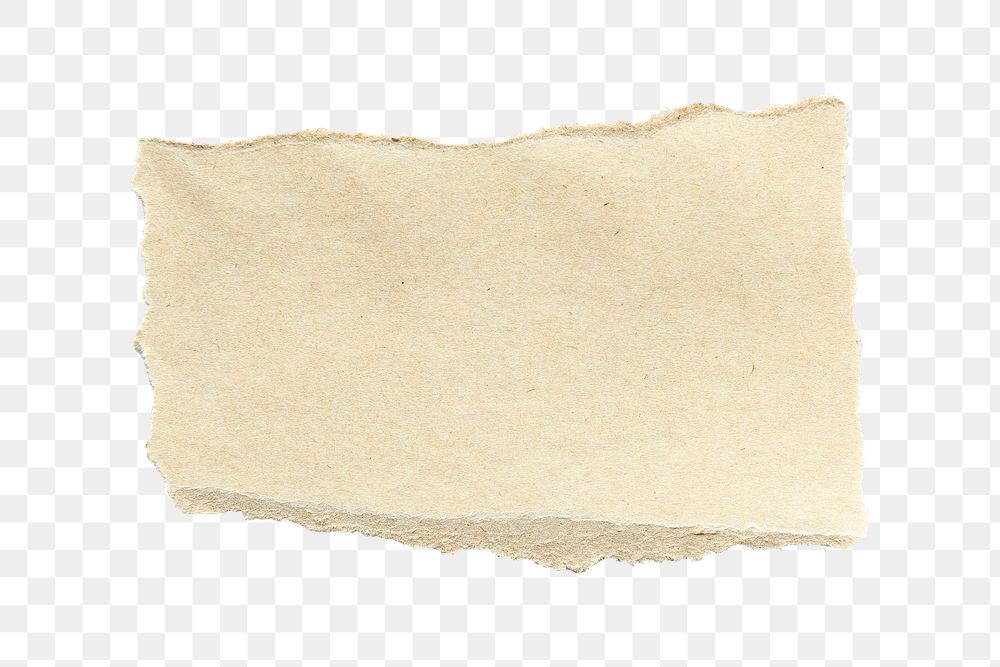 Ripped paper png transparent background