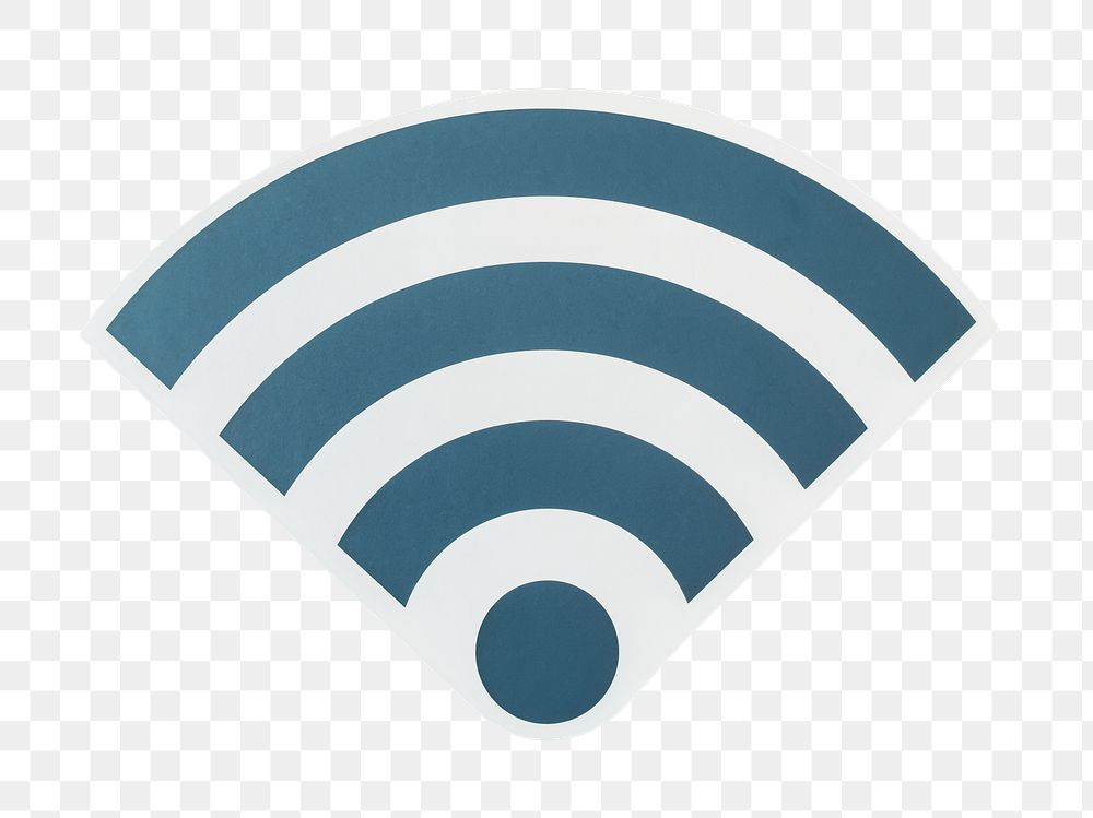 PNG strong signal of wifi icon sticker transparent background